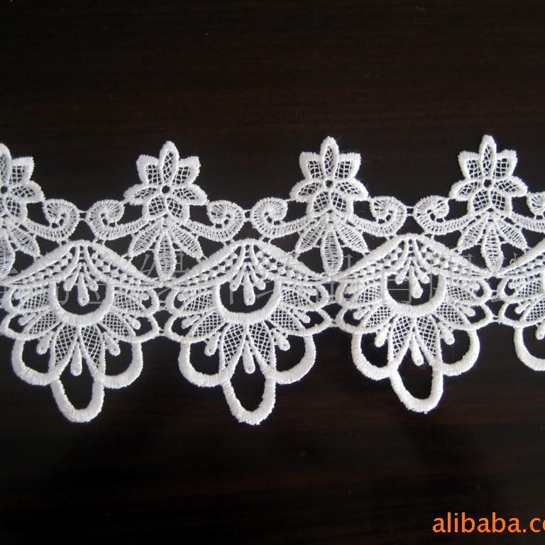 厂家低价供应台布桌布用384大白菜水溶花边