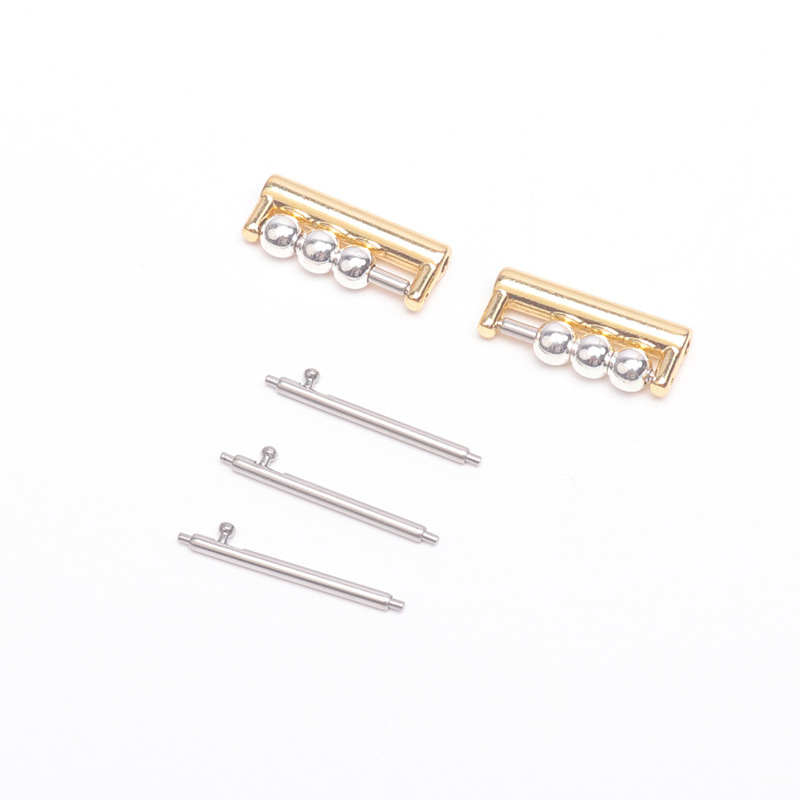 [mô hình tai thô] vàng-3 hạt / Giao diện 18mm (kèm kim tháo nhanh)