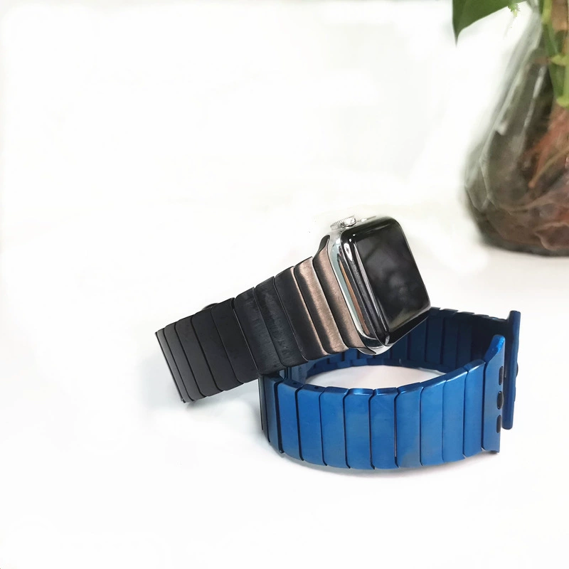 Применимо к Apple Watch applewatch1/2/3/4/5 поколения ремешок для часов с одной бусиной цепочкой Бабочка Пряжка ремешок для часов