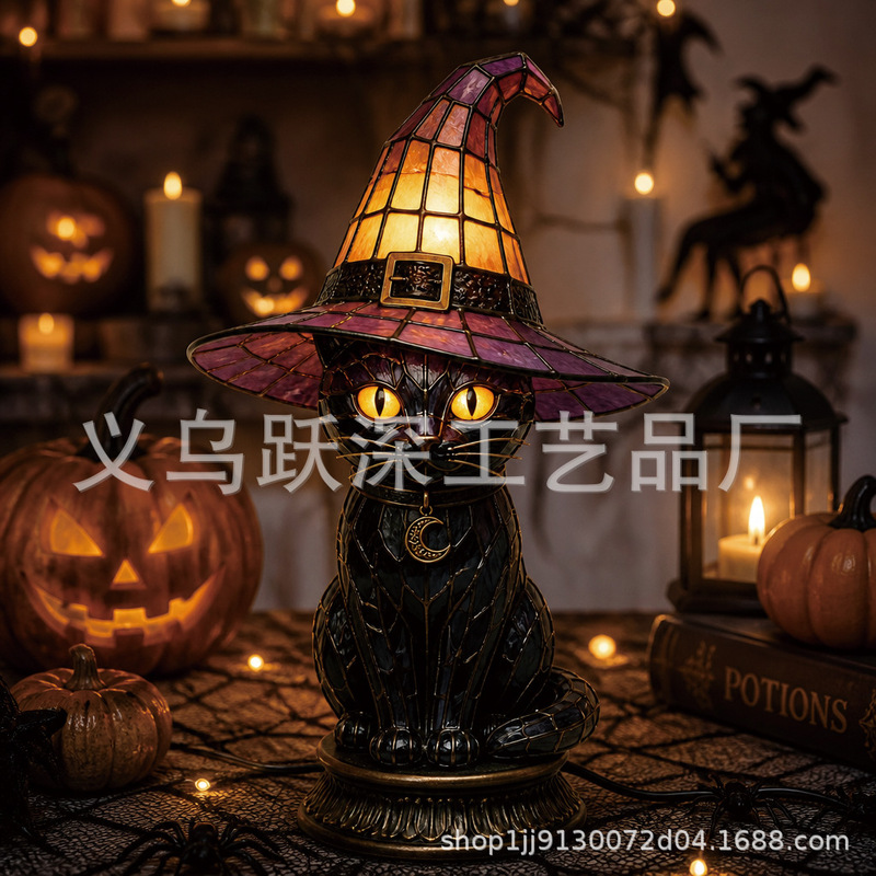 Witch Hat Lamps Gothic Halloween Night Light Witch Hat Lamp Halloween New Style 2026 Witch Hat Lamps Gothic Halloween Night Light Witch Hat Lamp Halloween New Style 2026