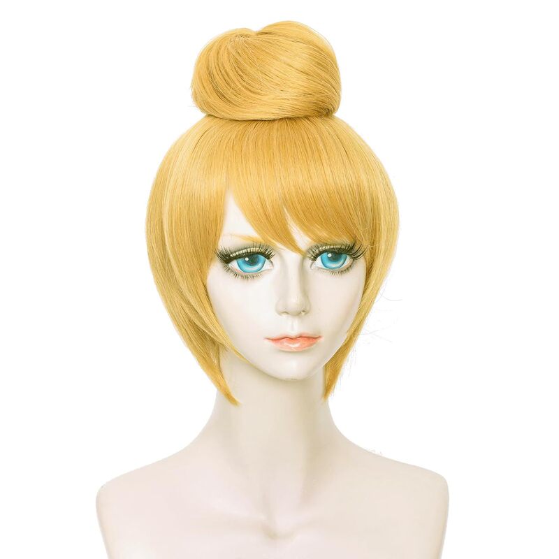European and American Cos Wig Princess Wonderful Fairy Tinker Bell Cos Style Anime Wig 386
