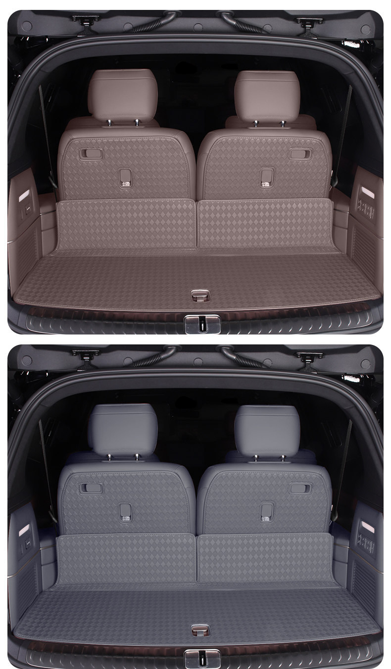 Suitable for 26 Models of Nio Es8 Trunk Mats, Nappa Leather Trunk Protection Mats, Third-Generation Car Interior Accessories