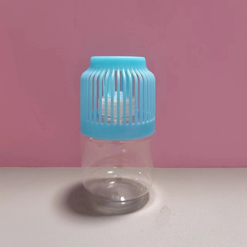 厂家供应塑料香薰瓶 鸟笼空气清新剂瓶 镂空除臭液体瓶香水摆件瓶|undefined