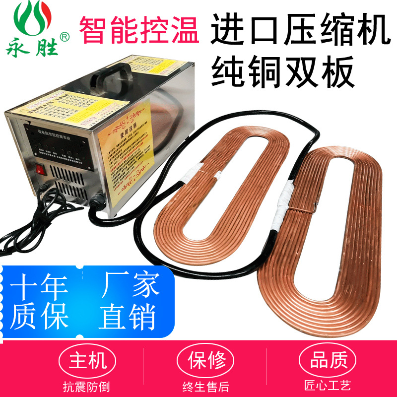 便携式尸体防腐冷冻器手提冰棺豪华死人冰冻机殡葬水晶棺