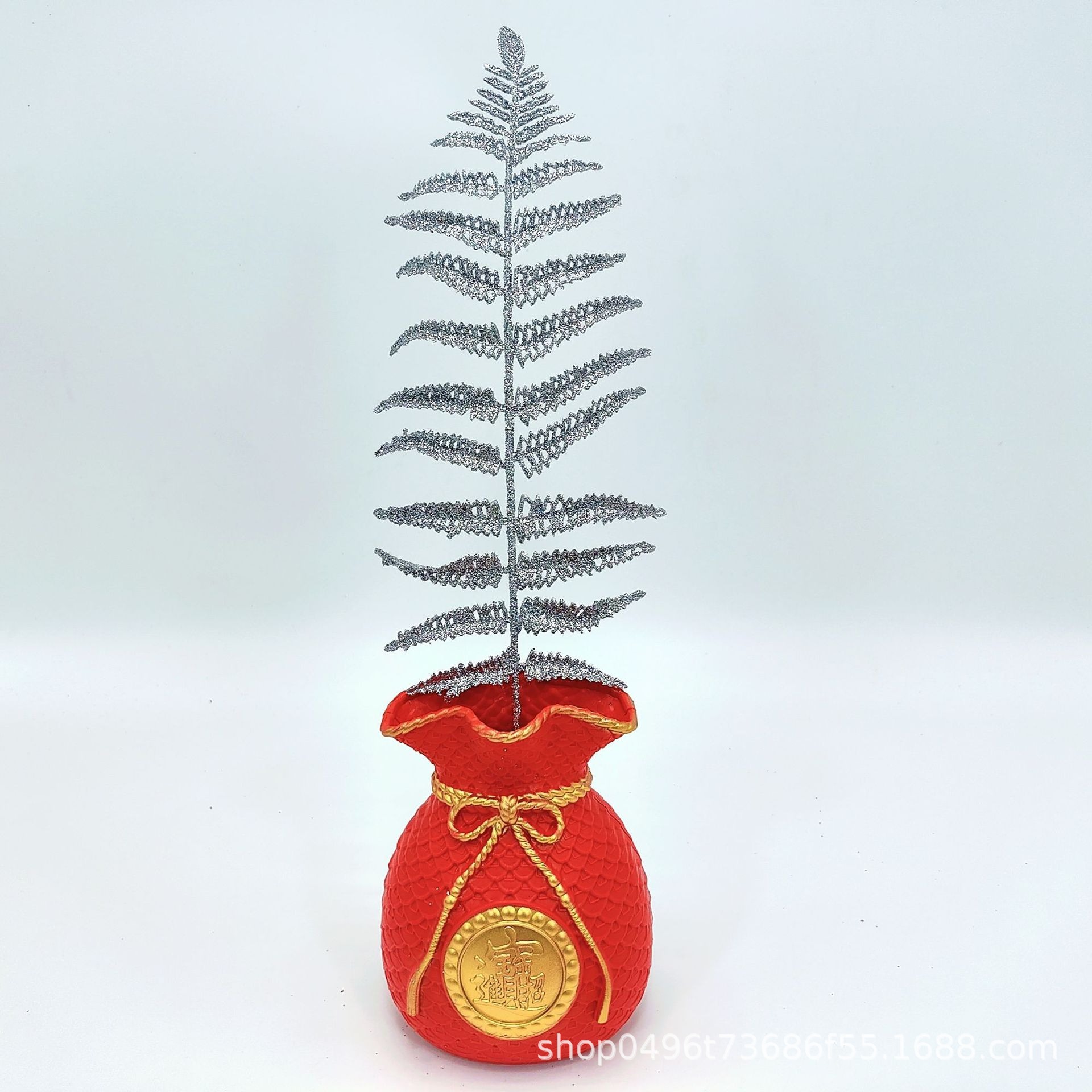 Fábrica directa de decoraciones de Navidad polvo de oro persiano hoja fuente de decoración de Navidad hoja de simulación muñeco de nieve