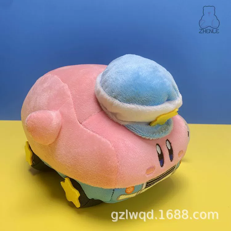 ZL Cross-border Police Car Series Star Kabila plush car Kirby20CM Doll Catching Dolls Wedding Scattering Dolls