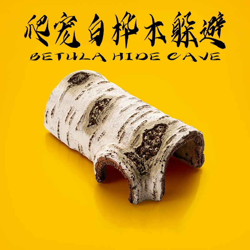 Рептилия Белая береза уклоняется от пещеры