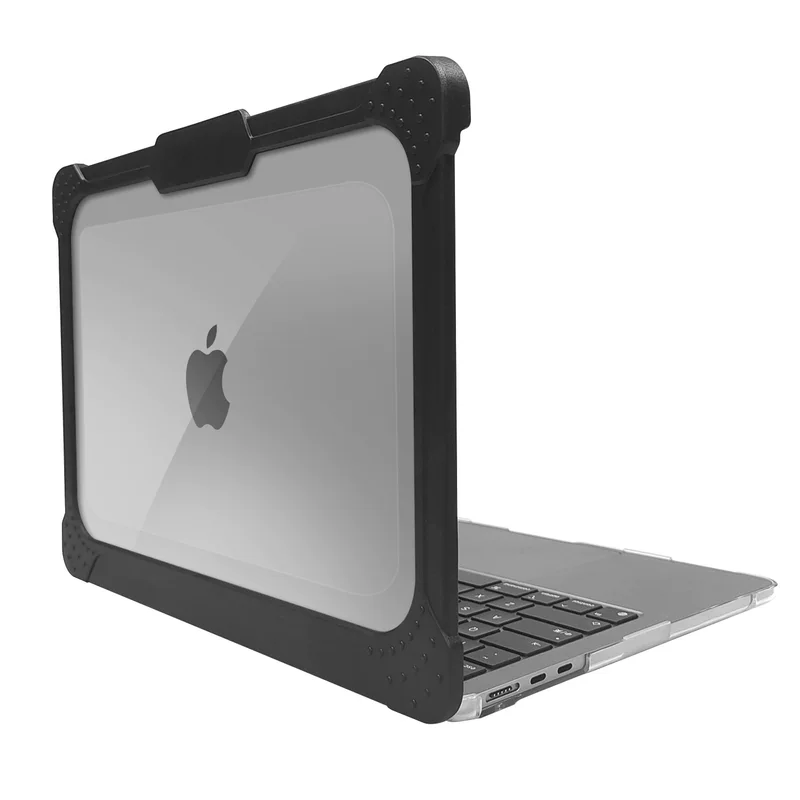 Чехол защитный совместимый для Apple, прозрачный для ноутбука MacBook