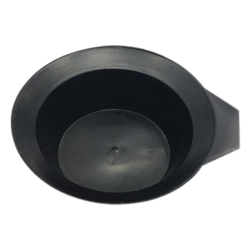 Wholesale Hair Salon Dyeing Cream Perming and Dyeing Coloring Bowl Black Inverted Film Baking Oil Plastic Hair Dyeing Hair Salon DIY Baking Oil Bowl