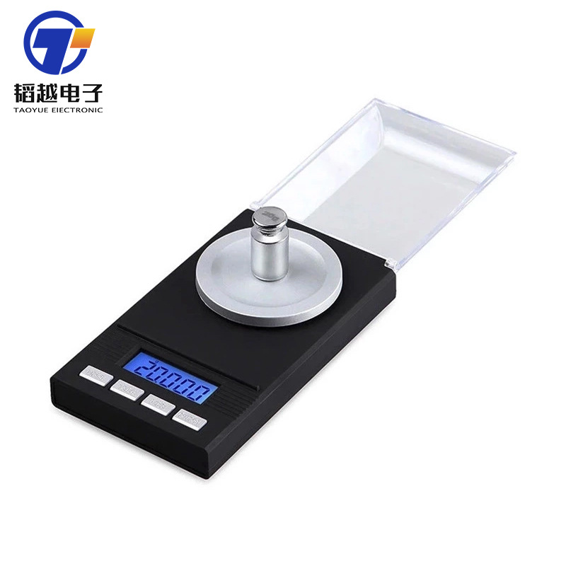 跨境新款珠宝秤电子秤0.001g精度克拉称黄金药材天平电子称