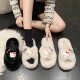 Internet-famous Mao Mao slippers women's winter wear 2024 summer new thick-soled soft-soled one-word shoes for spring and autumn home tide