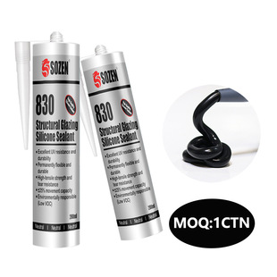 Shouzheng 830 Cross-border Transparent Neutral Glue Curing Fast Single Set Glass Curtain Wall Structure Glue RTV Silicon Weather Sealant