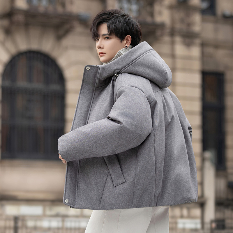 5212-P415 Control 698 Designer down Jacket Winter New White Duck down Warm Hooded down Jacket for Men