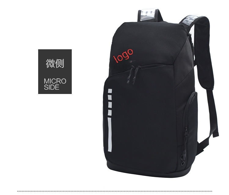 Elite Basketball Rucksack mit Luftpolster, Doppel-Schulterriemen, Luftkissen-Rucksack, Lastverteilung, großes Fassungsvermögen, Schülerrucksack, Reise-, Pendel- und Bergsteiger-Rucksack