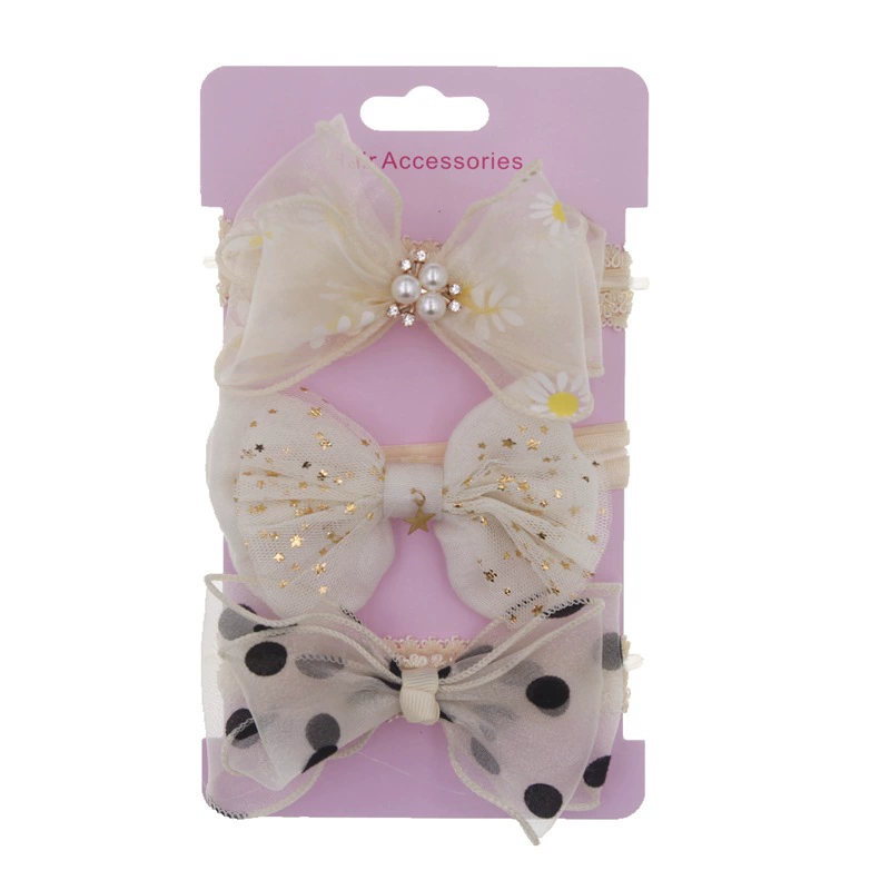 Корейская версия бант цветы детские повязки для волос, головные уборы, набор карточек для детей, милые фото, головные уборы, аксессуары для волос, три X20