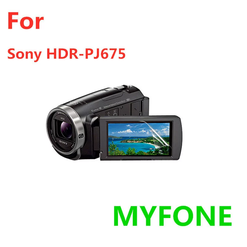 Защитная пленка для экрана камеры Sony HDR-PJ675 HD Scrape гибкое стекло