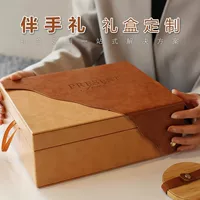 Производитель высококачественных кожаных подарочных коробок с логотипом на заказ, готовые пустые коробки для клиентов