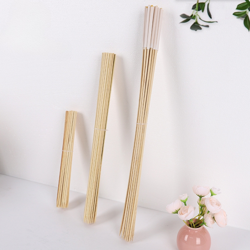 卓兰竹签花杆40cm花签花艺一次性diy手工性零食花束制作鲜花材料