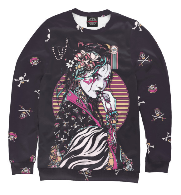 Comercio exterior transfronterizo Rusia venta caliente impresión digital 3D hombres y mujeres con el mismo estilo suelto manga larga hombro suéter de cuello redondo