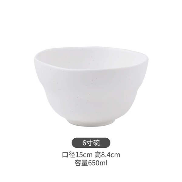 6 inches, ivory