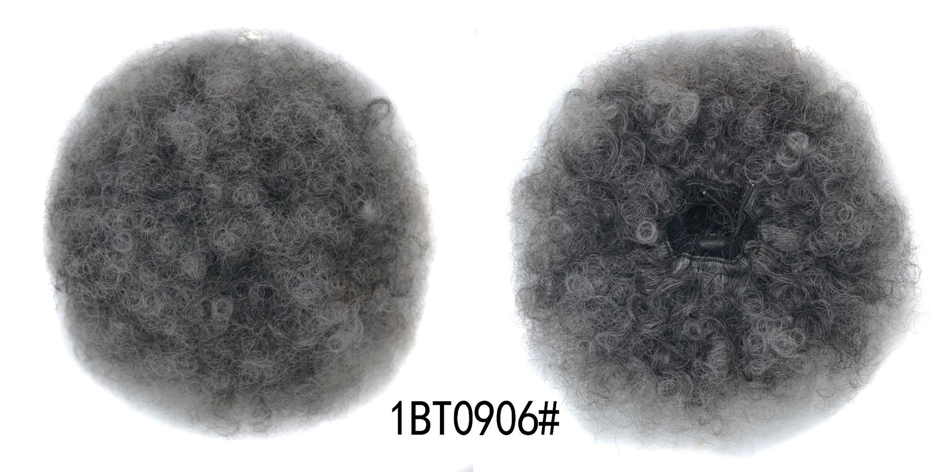 Afro Curly Pony tail Clip in Hair Bun Lorota pelusa pelucita brote de pelo