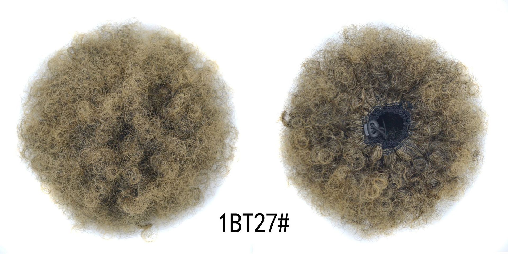 Afro Curly Pony tail Clip in Hair Bun Lorota pelusa pelucita brote de pelo