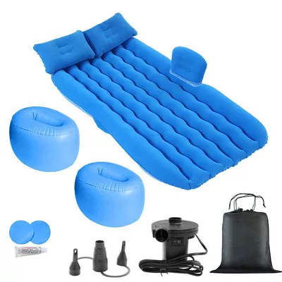 Vehicle-mounted inflatable bed or Lying Down, Car Inflatable Bed - default-item-865b-wave-storage-pier-blue