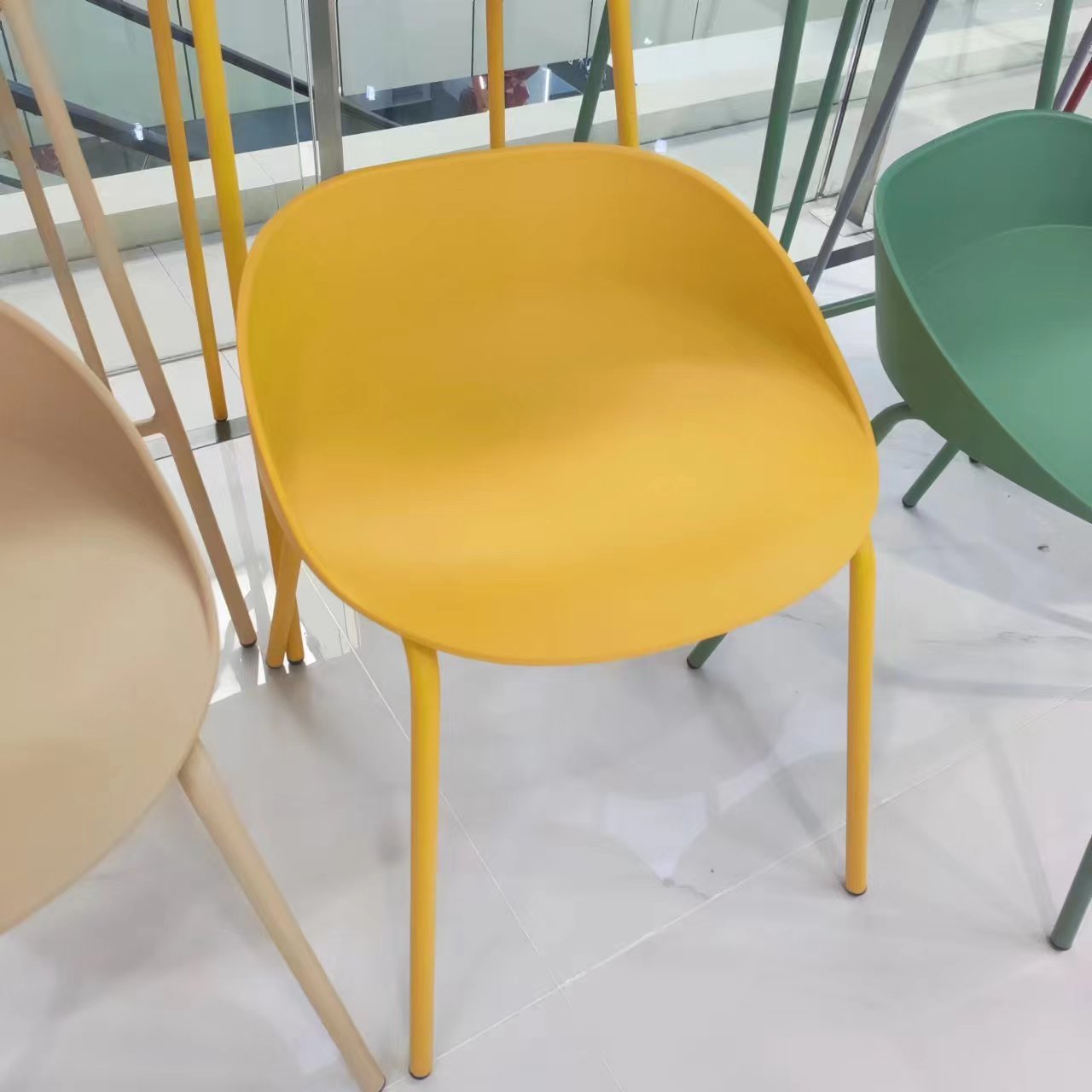 Bar Chair Nordic Simple Modern Household High Chair Casual Ninety-eight Stool Milk Tea Shop Meal Bar Stool Front Desk Chair