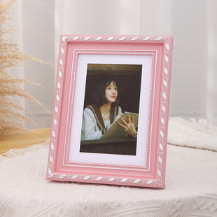 European Classical Photo Frame 6 Inches 7 Inches 8inch 10inch Wedding Photo Studio Kidsren's Photo Wall Hanging Photo Frame A4 Table Wholesale