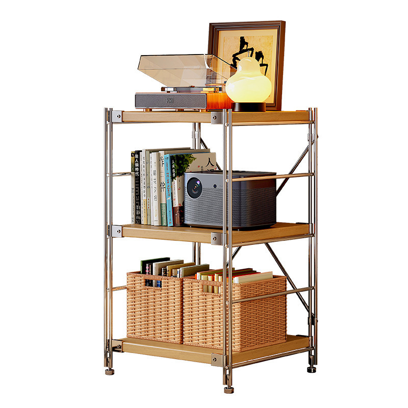 Estante vacío, robot de barrido, lavadora, refrigerador, artículos de primera necesidad sobre el inodoro, estante de almacenamiento y almacenamiento multicapa