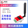 4g模塊cat1物聯網dtu全網通lte遠程控制RS232+RS485 YED-D724W1