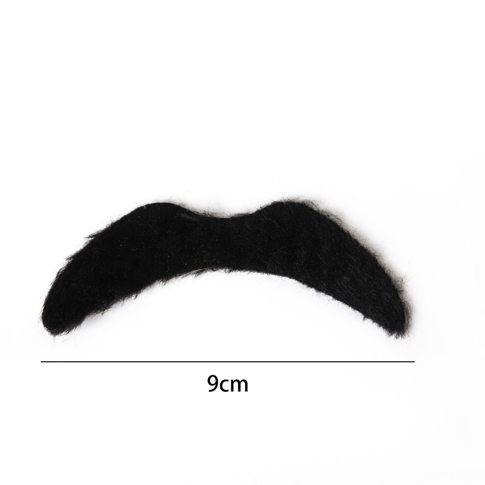 Barba individual de ocho caracteres negra