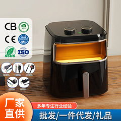 新型可視化空気フライヤー家庭用多機能大容量電気フライヤー全自動化タッチ式オーブン