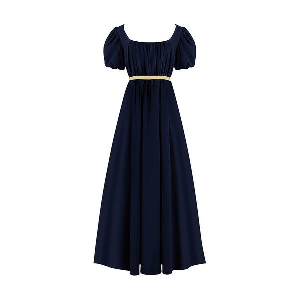 2201 Short Brickon dark blue skirt
