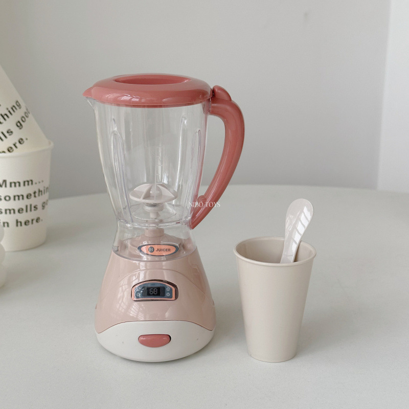 주스기 - 원클릭 회전 [컵과 스푼으로]