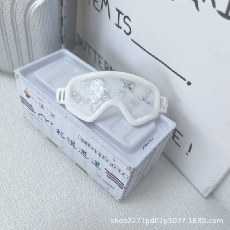 仅娃衣一代三代labubu滑雪眼镜配件拉布布老花镭射滑雪镜滑雪板|undefined