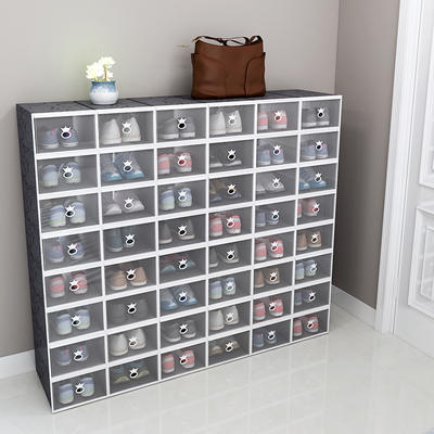 W6 Simple Shoe Cabinet Economical Dust-proof Multi-layer Assembly Home Space-saving Doorway Small Shoe Rack Simple Modern Foyer