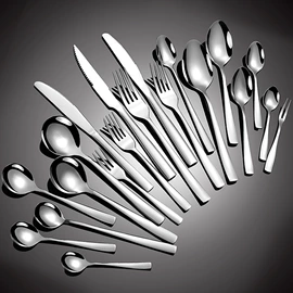 刀叉勺套装;西餐刀叉勺;勺、调羹