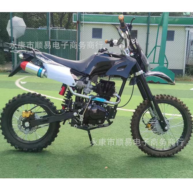Two-Wheeled Off-Road Motorcycle 150C Adult Gasoline Mini Mountain Bike All-Terrain Venue Road Race