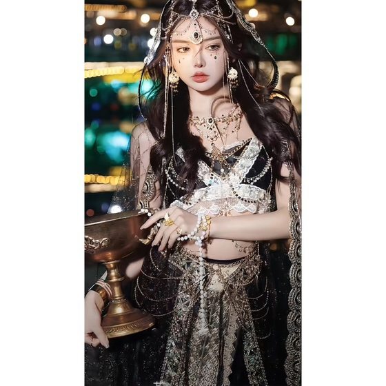 Dunhuang Feitian Hanfu Women's Summer Exotic Dance Costume Xishuangbanna Dai Costume Western Region Dancer