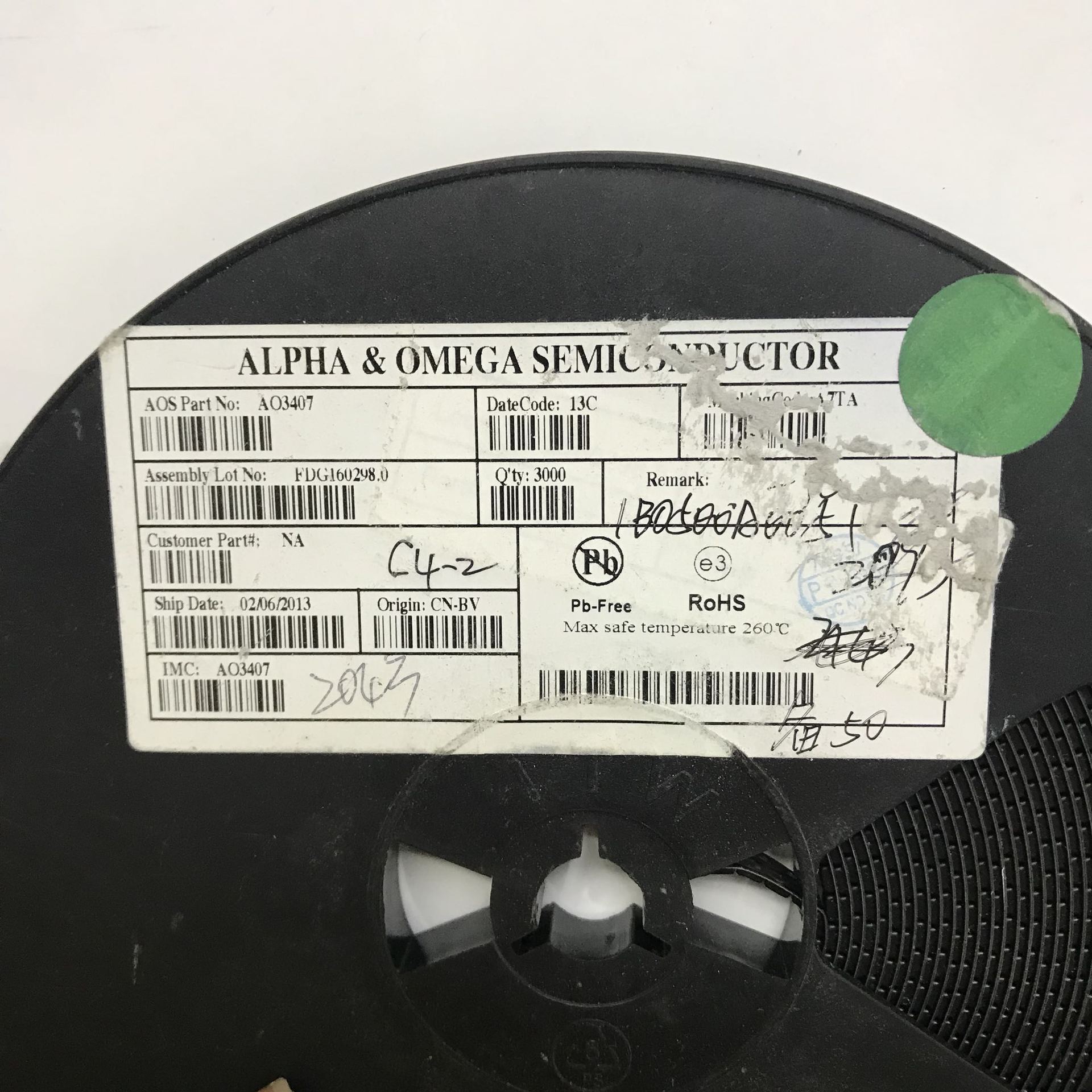 直拍 全新原装 AO3407 MOS场效应管A7TA A79T 4.3A 30V P沟道