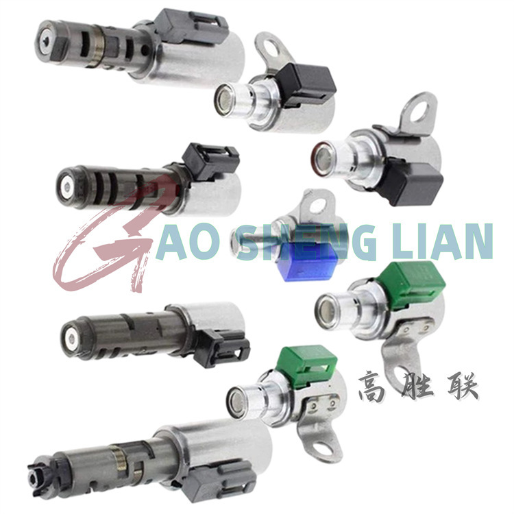 Automatic Transmission 9Pcs 6-Speed Transmission Solenoid Valve Kit A960 A960E for Toyota Lexus