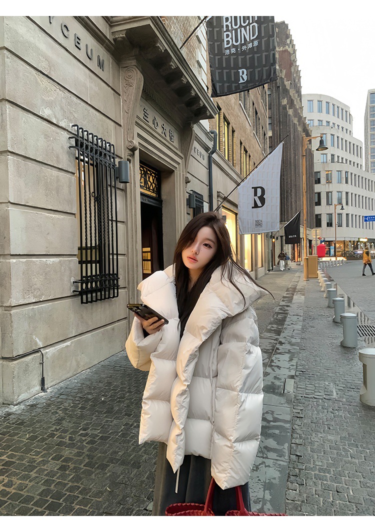 New Candy Color Down Cotton Padded Jacket Women Coat Korean Chic Puffer Jacket Thick Warm Outerwear Women's Clothes Short Parkas