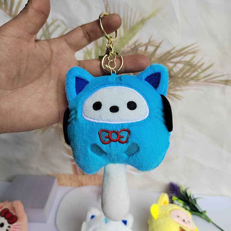Popular Lollipop crossdressing Sanrio felpa colgante bolsa llavero adornos lindo boutique juguetes de peluche al por mayor