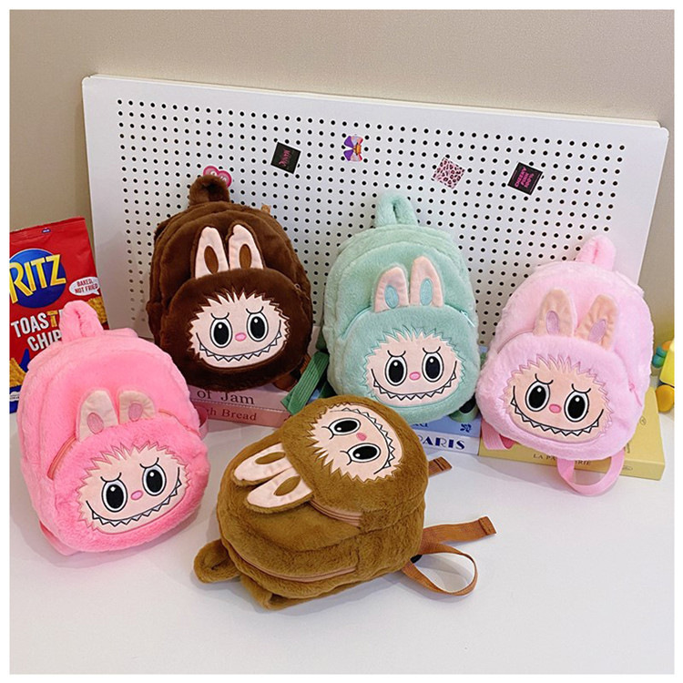 Popular Bubble Rabbit Toy Plush Bag Backpack Cross-Border Direct Sales Animal Doll Plush Bag