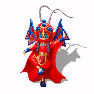 Sichuan Opera Face-changing Doll Opera Mask Doll Chinese Style Creative Home Decoration Chengdu Features Gifts for foreigners