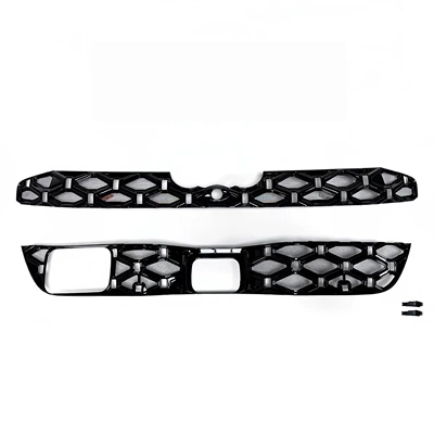 Suitable for 26 models of Audi A6L: Automobile anti-insect net - baked-black26-models-a6l-zhiya-dual-radar-upper-and-lower-insect-screens