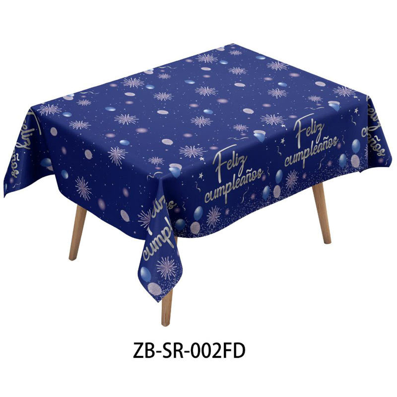 Mantel desechable para fiesta de la Copa Mundial 2026, mantel de Disney perlado, material MOPP sin necesidad de lavado