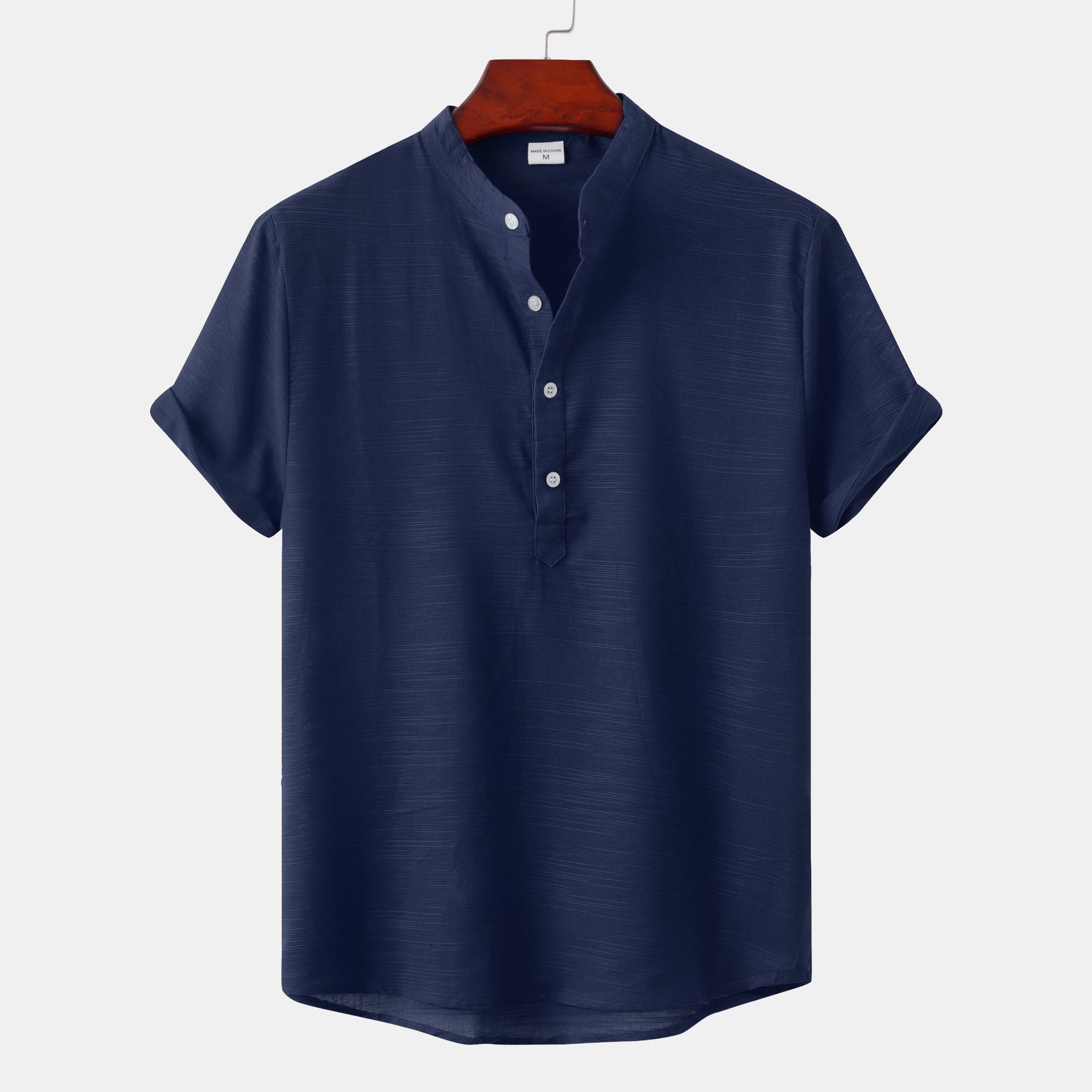 ForMen Hot Item 2022 Camicia casual a maniche corte da uomo con stampa floreale_voghion.com