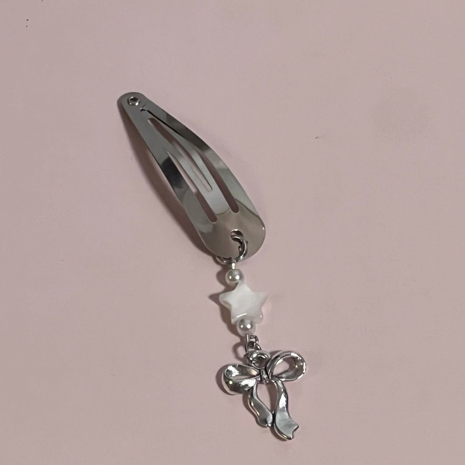 Spring&Summer Season Women's Gender Vacation Classic Style Women's Solid Color Alloy Hair Clip